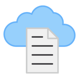 Cloud File  Icon