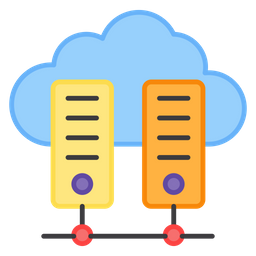 Cloud Servers  Icon