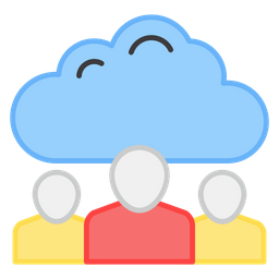 Cloud Team  Icon