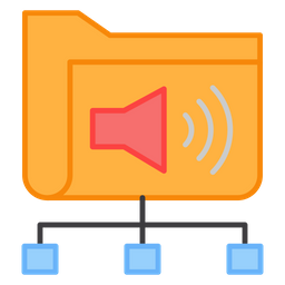 Audio folder  Icon