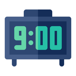 Digital clock  Icon