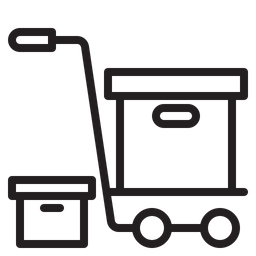 Delivery Trolley  Icon