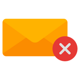 Delete Mail  Icon