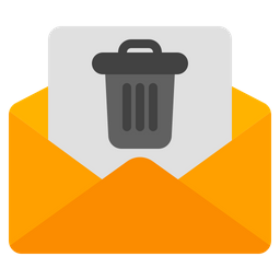 Delete Email  Icon