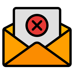 Delete Mail  Icon