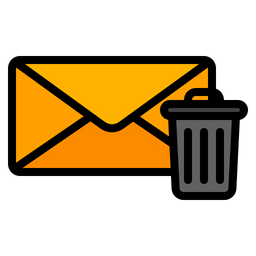 Delete Email  Icon