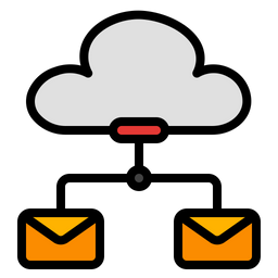 Cloud Server  Icon