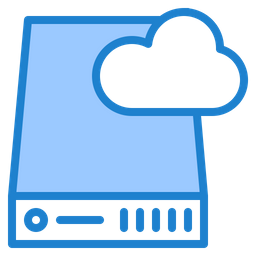 Cloud Storage  Icon