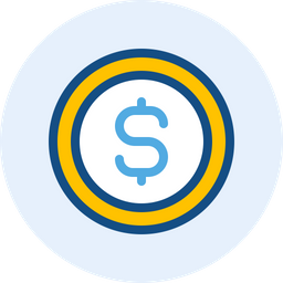 Dollar Coin  Icon