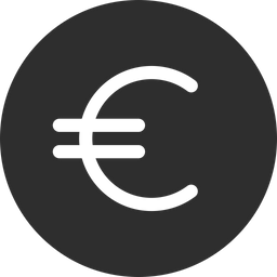 Moeda de euro  Ícone