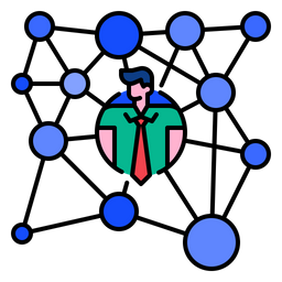 Business Network  Icon