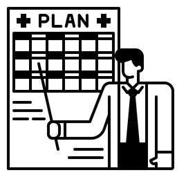 Gesundheitsplan  Symbol