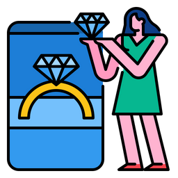 Diamond Ring  Icon