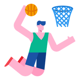 Basketball Player  Icon