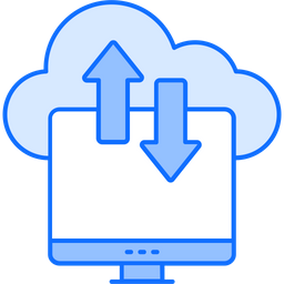 Cloud Data  Icon