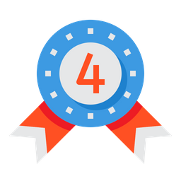 4th Badge  Icon