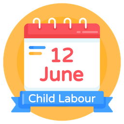 Child Labour Date  Icon