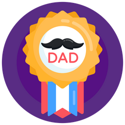 Dad Badge  Icon