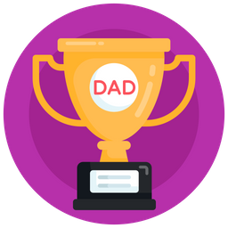 Dad Trophy  Icon