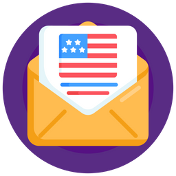 4th July Mail  Icon