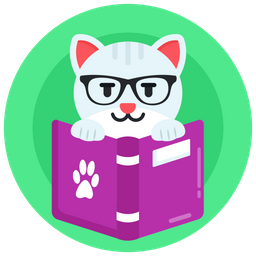 Cat Book  Icon