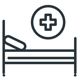 Hospital Bed  Icon