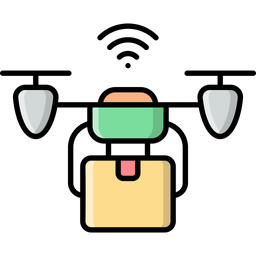 Drone delivery  Icon