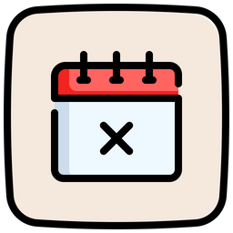 Cancel Event  Icon