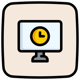 Desktop Clock  Icon