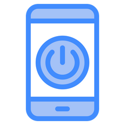 Mobile Power Button  Icon