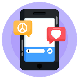 Mobile Peace Chat  Icon