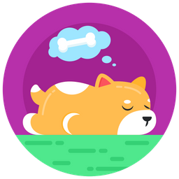 Dog Dreaming  Icon