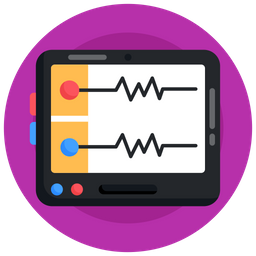 Ekg Machine  Icon