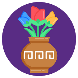 Flower Vase  Icon