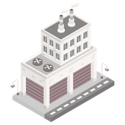 Factory Building  Icon