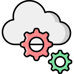 Cloud Development  Icon