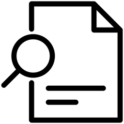 Dokument suchen  Symbol