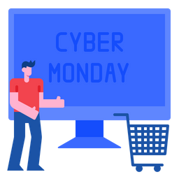 Cyber Monday  Icon