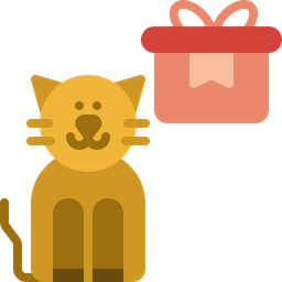 Cat gift  Icon