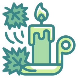 Candle Leaf  Icon