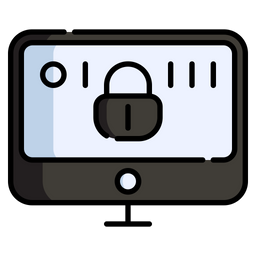 Binary Lock  Icon