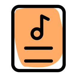 Music Sheet  Icon