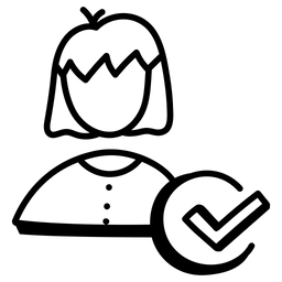 Zugelassener Mitarbeiter  Symbol