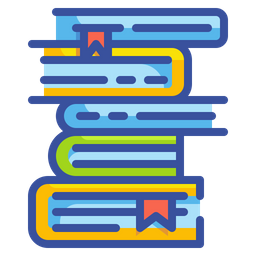 Book Stacks  Icon