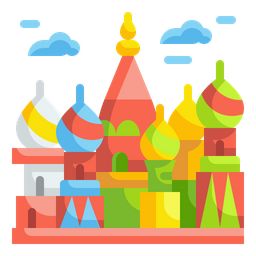 러시아 모스크바 성 바실 성당 아이콘