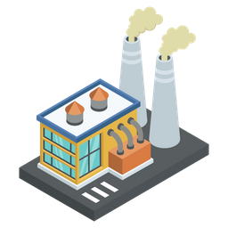 Industrial Plant  Icon