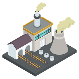 Factory Building  Icon