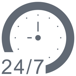 24 hour service  Icon