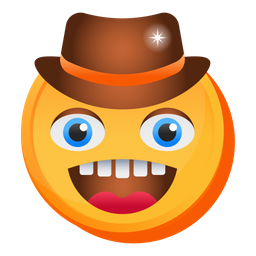 Emoji vaquero  Icono