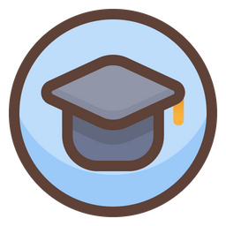 Graduation Cap  Icon